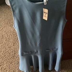 Blue Sleeveless dress size large